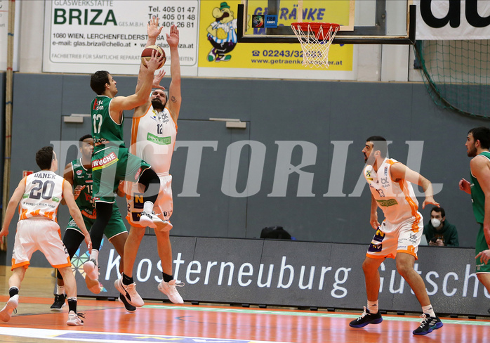Basketball Superliga 2020/21, 3. Plazierungsrunde Klosterneuburg Dukes vs. Kapfenberg Bulls


