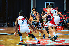 Basketball, Win2Day Superliga 2022/23, 4. Platzierungsrunde, BC Vienna, Gmunden Swans, Dwayne Lautier-Ogunleye (23)