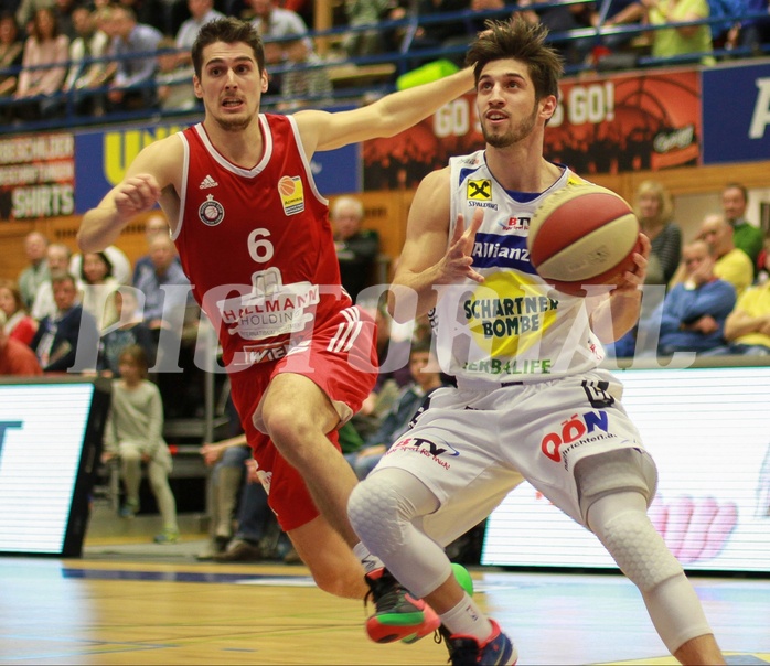 Basketball ABL 2015/16 Grundurchgang 17.Runde Gmunden Swans vs. BC Vienna


