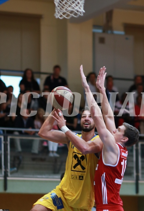 Basketball ABL 2016/17 Grunddurchgang 2.Runde UBSC Graz vs. BC Vienna