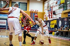 Basketball, Admiral Basketball Superliga 2019/20, Grunddurchgang 2.Runde, Traiskirchen Lions, BC Vienna, Shawn L. Ray (13)