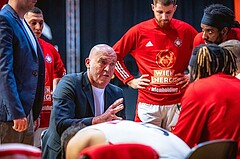 Basketball, Win2Day Superliga 2022/23, Viertelfinale Spiel 1, BC Vienna, UBSC Graz, Aramis Naglic (Head Coach)