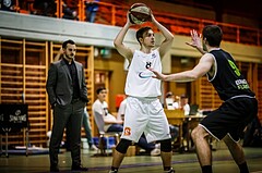 Basketball, 2.Bundesliga, Grunddurchgang 22.Runde, BBC Nord Dragonz, Basket Flames, Julian Thomas (8)