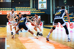 Basketball, Win2Day Superliga 2022/23, 4. Platzierungsrunde, BC Vienna, Gmunden Swans, Ivan Siriscevic (17)