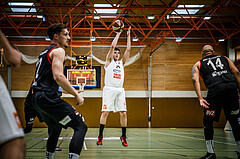 Basketball, Basketball Zweite Liga, Viertelfinale Spiel 2, BBC Nord Dragonz, Mattersburg Rocks, Lukas Knor (21)