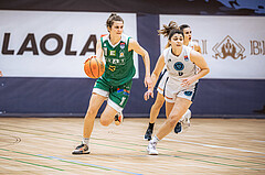 Basketball, Win2Day Basketball Damen Superliga 2022/23, Grunddurchgang 6.Runde, Vienna D.C. Timberwolves, UBI Holding Graz, Camilla Neumann (11), Valentina Mraulak (5)
