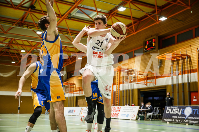 Basketball, Basketball Zweite Liga, Grunddurchgang 23.Runde, BBC Nord Dragonz, BBU Salzburg, Lukas Knor (21)