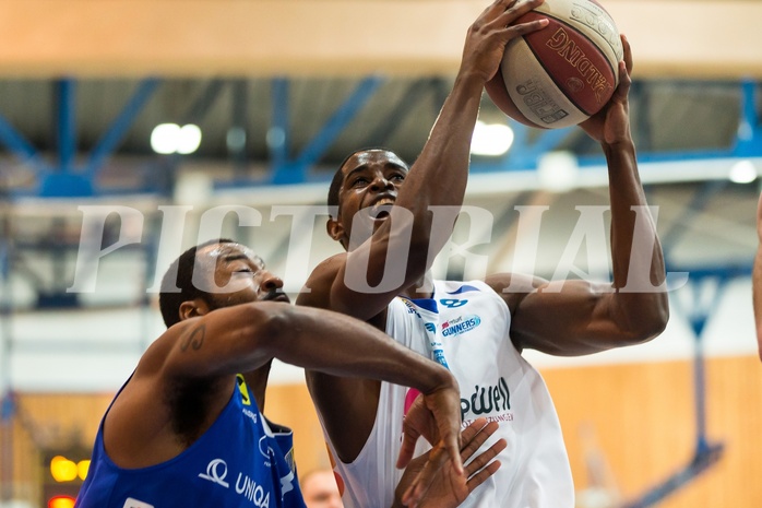 Basketball, CUP 2017 , 1/2 Finale, Oberwart Gunners, Gmunden Swans, Christopher McNealy (8)