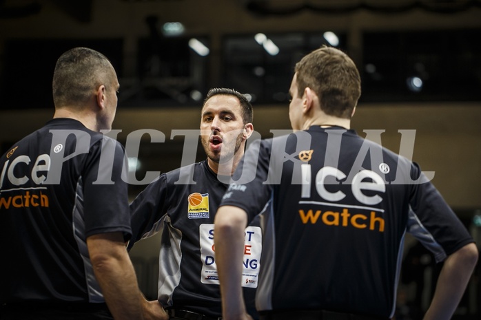 Basketball, ABL 2018/19, Grunddurchgang 17.Runde, UBSC Graz, Kapfenberg Bulls, Referees