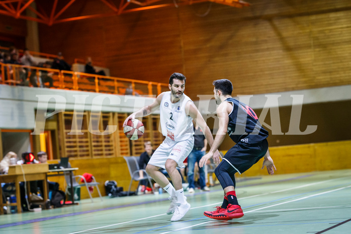 Basketball, Basketball Zweite Liga, Grunddurchgang 15.Runde, BBC Nord Dragonz, Mistelbach Mustangs, Petar Cosic (2)
