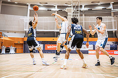 Basketball, Basketball Austria Cup 2022/23, Viertelfinale, Vienna Timberwolves, Gmunden Swans, Jakob Szkutta (10)