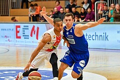 Basketball ABL 2017/18 Grunddurchgang 30. Runde Flyers Wels vs Oberwart Gunners