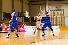 Basketball, 2.Bundesliga, Grunddurchgang 4.Runde, Mattersburg Rocks, Vienna D.C. Timberwolves, Sebastian PINTERITS (17), Nemanja Nikolic (6)