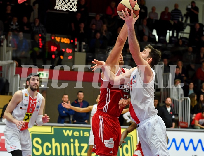 Basketball ABL 2017/18 Grunddurchgang 28. Runde Flyers Wels vs BC Vienna