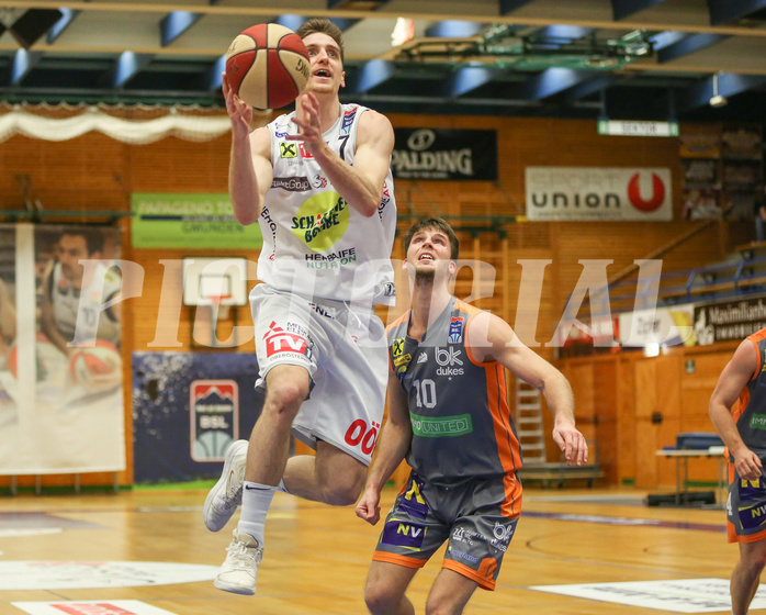 Basketball Superliga 2020/21, 4. Plazierungsrunde Gmunden Swans vs. Klosterneuburg Dukes


