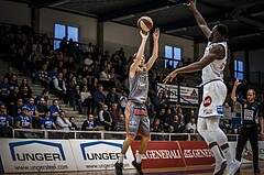 Basketball, ABL 2018/19, Grunddurchgang 23.Runde, Oberwart Gunners, Fürstenfeld Panthers, Ibrahim Alisic (6)