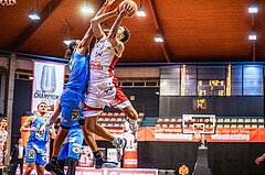 Basketball, Win2Day Superliga 2022/23, Grunddurchgang 7.Runde, BC GGMT Vienna, SKN St. Pölten, Christopher Ferguson (20), Khalid Thomas (15)