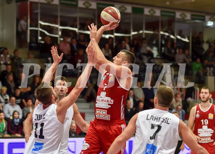 Basketball ABL 2015/16 Grunddurchgang 2.Runde WBC Wels vs BC Vienna
