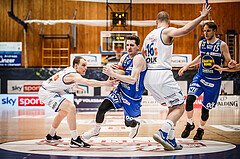 Basketball, bet-at-home Basketball Superliga 2020/21, Halbfinale Spiel 2, Oberwart Gunners, Gmunden Swans, Benedikt Güttl (7)