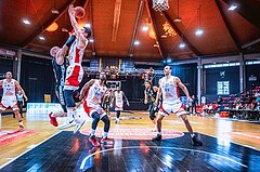 Basketball, Win2Day Superliga 2022/23, 1. Platzierungsrunde, BC Vienna, Flyers Wels, Christian Von Fintel (27)