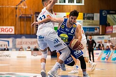Basketball, ABL 2017/18, Grunddurchgang 13.Runde, Oberwart Gunners, Gmunden Swans, Daniel Friedrich (6)