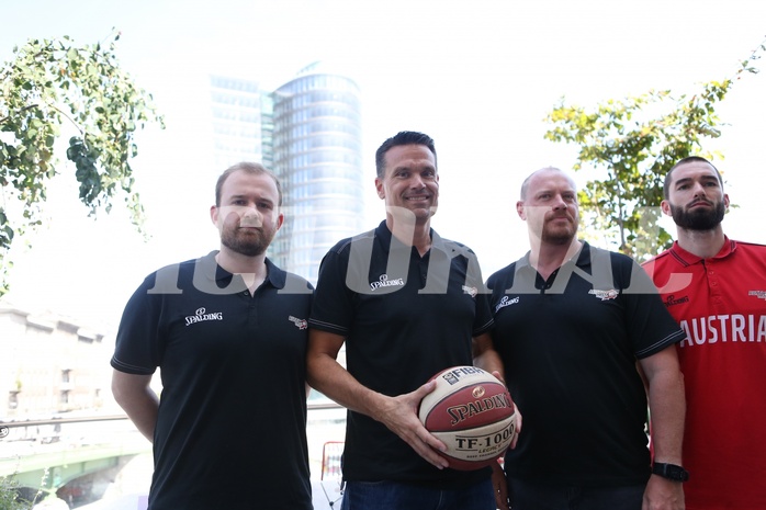 Basketball ÖBV 2019, Pressekonferenz  vs. 


