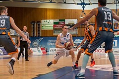 Basketball, ABL 2017/18, Grunddurchgang 17.Runde, Oberwart Gunners, Klosterneuburg Dukes, Sebastian Käferle (7)