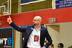 Basketball Superliga 2020/21, Grunddurchgang 8. Runde Flyers Wels vs. BC Vienna, Sebastian Waser (Head Coach)
