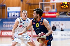 Basketball, ABL 2016/17, Grunddurchgang 17.Runde, Oberwart Gunners, Fürstenfeld Panthers, David Jandl (13), Sebastian Käferle (7)