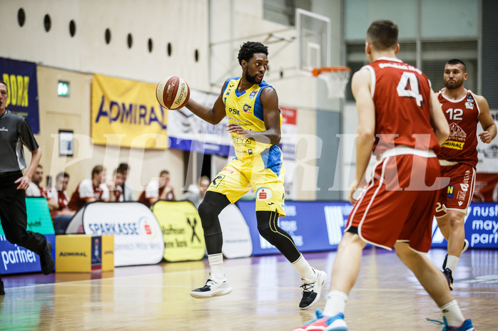 Basketball, Admiral Basketball Superliga 2019/20, Grunddurchgang 18.Runde, SKN St. Pölten Basketball, Traiskirchen Lions, Felix Lewis (1)