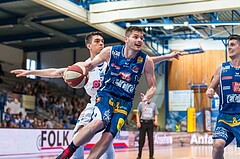 Basketball, ABL 2016/17, Playoff Finale Spiel 2, Oberwart Gunners, Kapfenberg Bulls, Filip Krämer (9)
