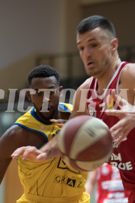 Basketball ABL 2017/18 Grunddurchgang 16.Runde UBSC Graz vs. BC Vienna


