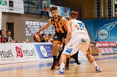 Basketball, ABL 2016/17, Grunddurchgang 22.Runde, Oberwart Gunners, Klosterneuburg Dukes, Nemanja Zdravkovic (15), Georg Wolf (10)