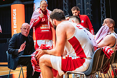 Basketball, Win2Day Superliga 2022/23, 4. Platzierungsrunde, BC Vienna, Gmunden Swans, Aramis Naglic (Head Coach)