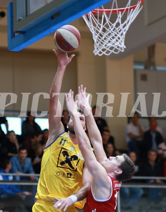 Basketball ABL 2016/17 Grunddurchgang 2.Runde UBSC Graz vs. BC Vienna