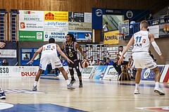 Basketball, Admiral Basketball Superliga 2019/20, Grunddurchgang 3.Runde, Oberwart Gunners, Flyers Wels, Cameron Delaney (9)
