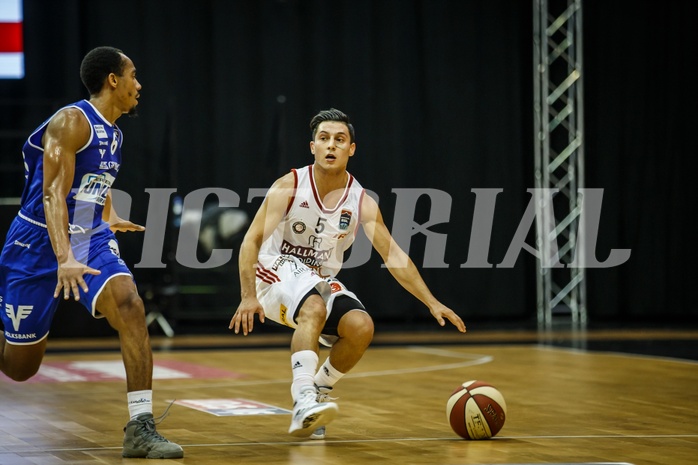 Basketball, Admiral Basketball Superliga 2019/20, Grunddurchgang 5.Runde, BC Vienna, Oberwart Gunners, Mustafa Hassan Zadeh (5)