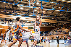 Basketball, bet-at-home Basketball Superliga 2020/21, Platzierungsrunde, 2. Runde, Oberwart Gunners, Klosterneuburg Dukes, Lakoju Amineye (4)