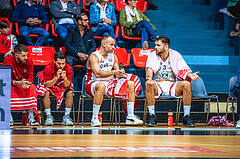 Basketball, Win2Day Superliga 2022/23, Grunddurchgang 1.Runde, Supercup, BC GGMT Vienna, Gmunden Swans, Enis Murati (44), Jozo Rados (3)