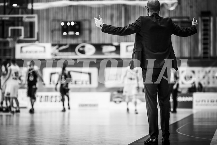 Basketball, ABL 2018/19, Grunddurchgang 19.Runde, Oberwart Gunners, Flyers Wels, Sebastian Waser (Head Coach)