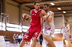 Basketball, 2.Bundesliga, Playoff Semifinale Spiel 2, Mattersburg Rocks, UBC St.Pölten, Erik Schranz (4)