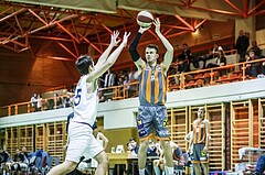 Basketball, ABL 2018/19, CUP Achtelfinale, BBC Nord Dragonz, Klosterneuburg Dukes, Max Hopfgartner (11)