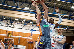Basketball, bet-at-home Basketball Superliga 2020/21, Platzierungsrunde, 2. Runde, Oberwart Gunners, Klosterneuburg Dukes, Edin Bavcic (13)