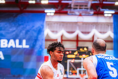 Basketball, FIBA Men´s Eurobasket Qualifiers 2023, , Österreich, Zypern, Rashaan Mbemba (15)