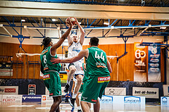 Basketball, bet-at-home Basketball Superliga 2020/21, Platzierungsrunde, 4. Runde, Oberwart Gunners, Kapfenberg Bulls, Sebastian Käferle (7)