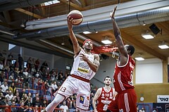 Basketball, Admiral Basketball Superliga 2019/20, Grunddurchgang 2.Runde, Traiskirchen Lions, BC Vienna, Shawn L. Ray (6)