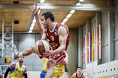 Basketball, Admiral Basketball Superliga 2019/20, Grunddurchgang 18.Runde, SKN St. Pölten Basketball, Traiskirchen Lions, Paul Isbetcherian (9)