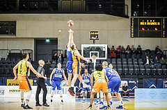 Basketball, Admiral Basketball Superliga 2019/20, Grunddurchgang 9.Runde, UBSC Graz, Oberwart Gunners, Jumpball
