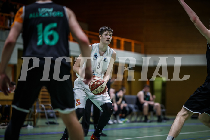Basketball, Basketball Zweite Liga, Grunddurchgang 20.Runde, BBC Nord Dragonz, Deutsch Wagram Aligators, Petar Nemcec (3)