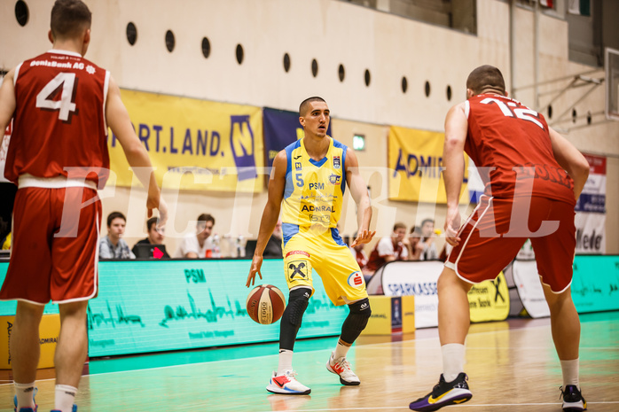 Basketball, Admiral Basketball Superliga 2019/20, Grunddurchgang 18.Runde, SKN St. Pölten Basketball, Traiskirchen Lions, Philip Jalalpoor (5)